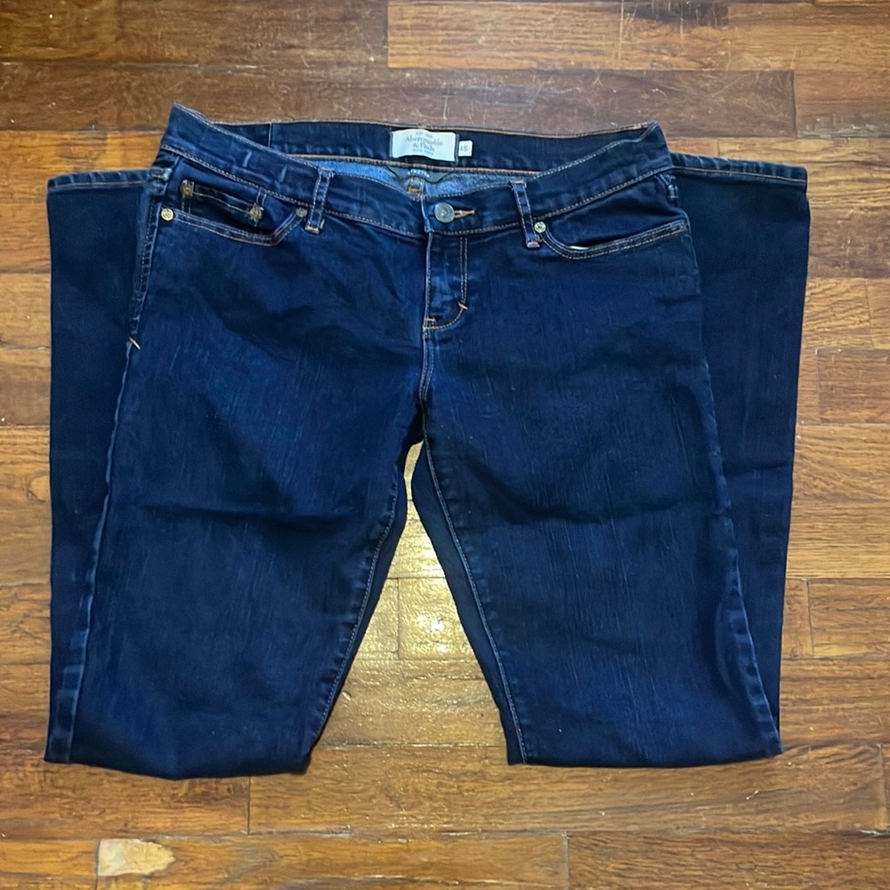 Abercrombie & Fitch Dark Wash Stretch Jeans